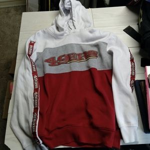 San Francisco 49ers Hoodie Hooded Sweat Shirt Sweatshirt Sweater SF Niner large